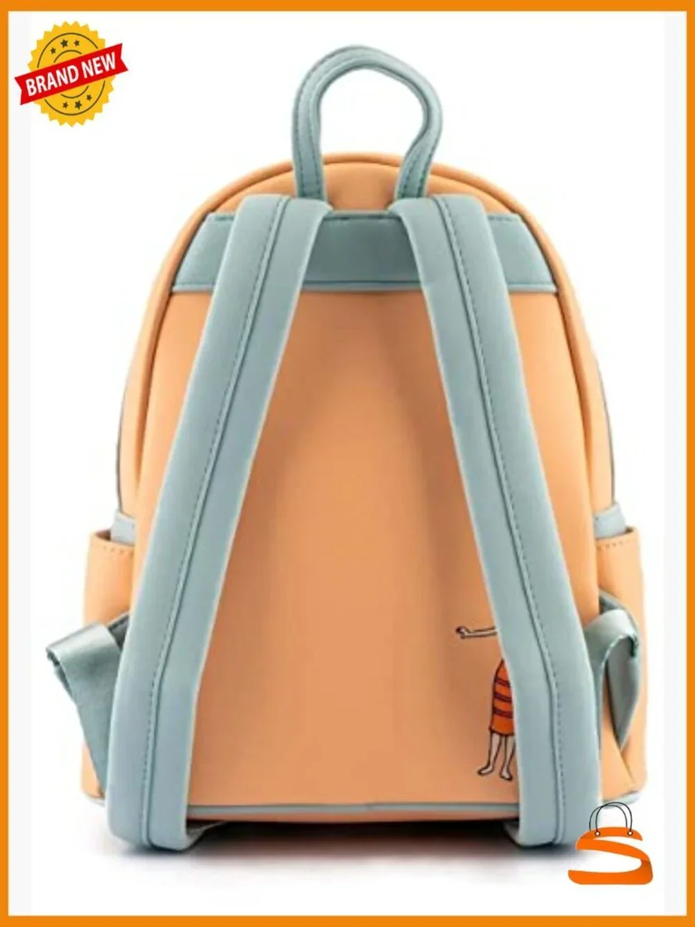 Loungefly Rugrats 30th Anniversary Double Strap Shoulder Bag Purse